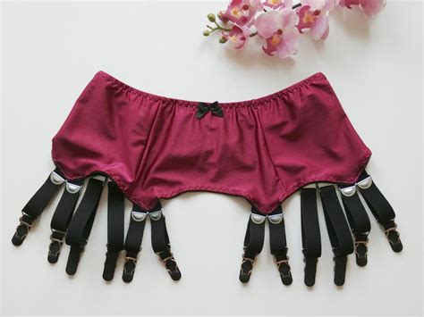 12 Strap Joan Suspender Belt Fetish Garter Belt Size S 4xl Cocosretrocloset