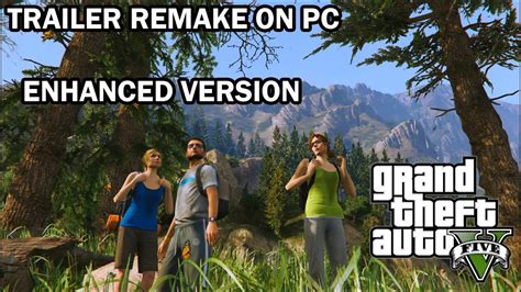 Grand Theft Auto V Trailer Remake Youtube