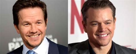 For most people, getting mistaken for matt damon would be flattering, but that's not necessarily true if you're mark wahlberg. El actor Mark Wahlberg se toma muy bien el que lo ...
