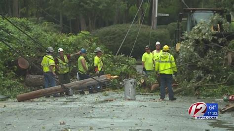 Strong Storms Cause Widespread Damage Power Outages Youtube