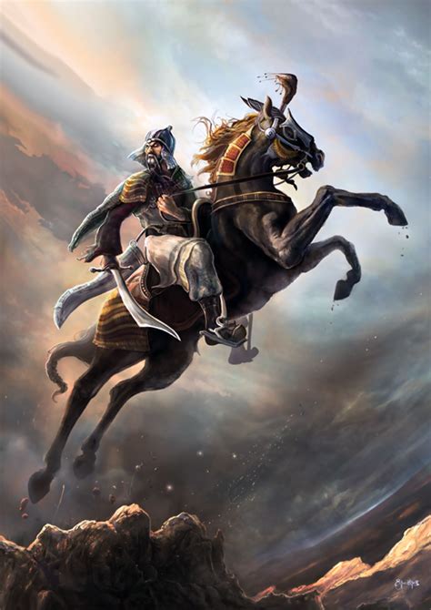 Mongol Cavalry Mongol War Art Warrior Drawing Knight On Horse