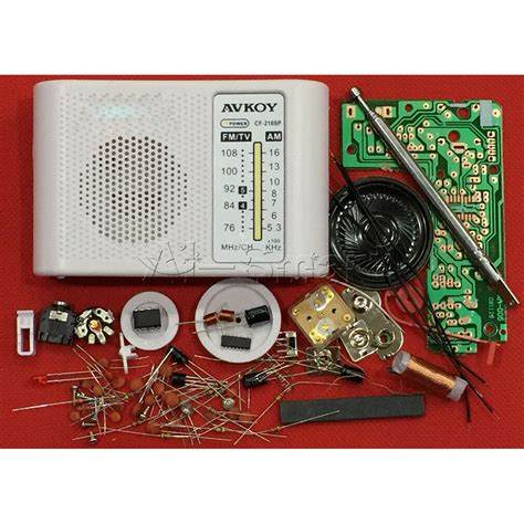 Amfm Am Radio Kit Parts Cf210sp Electronic Production Suite Diy Kits