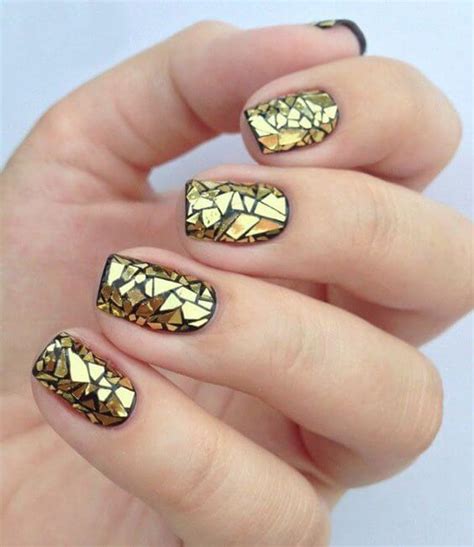 26 Awesome Mirror And Metallic Nail Designs Belletag
