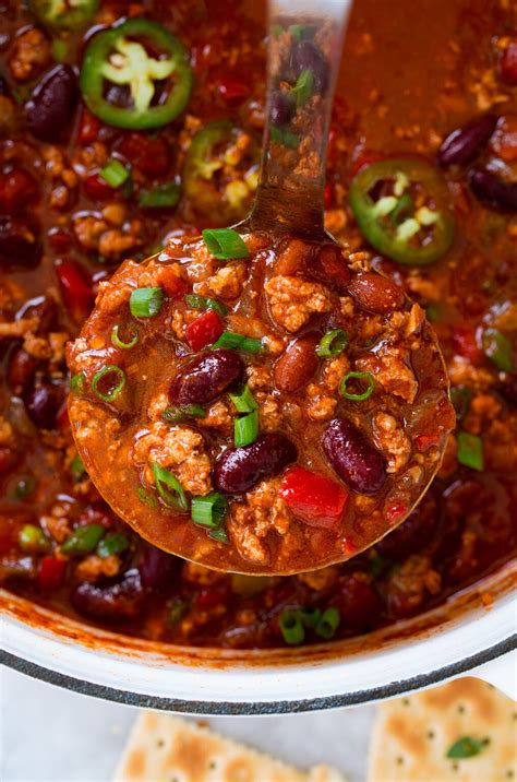 Best Turkey Chili Recipe Cooking Classy