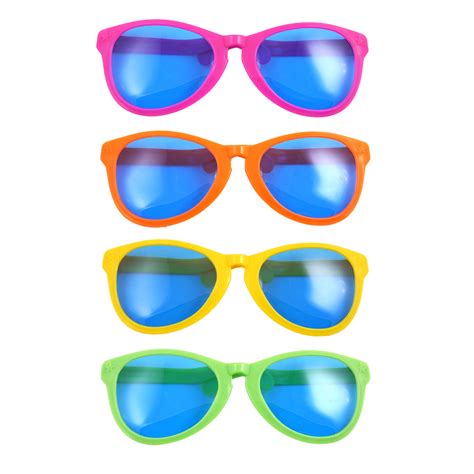Giant Sunglasses Assorted Colours Party Packs