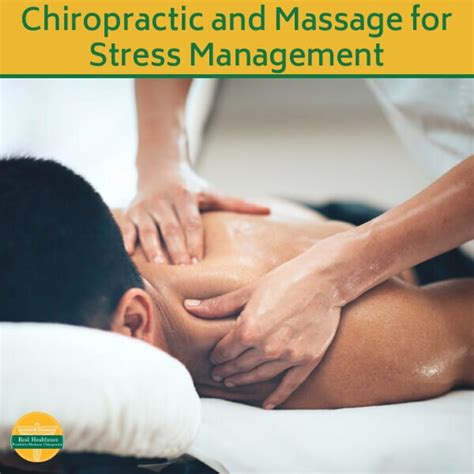 Chiropractic And Massage For Stress Management — Markson Chiropractic