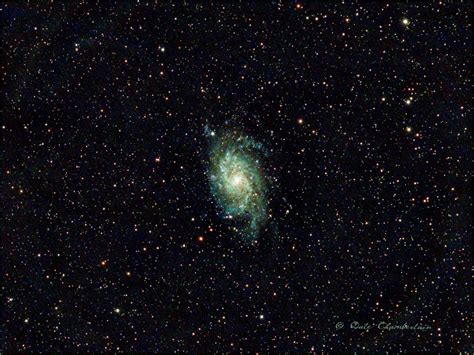 M33 The Triangulum Galaxy Chamberlain Observatory