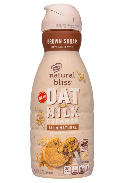 Oat Milk Creamer Brown Sugar Coffee Mate Product