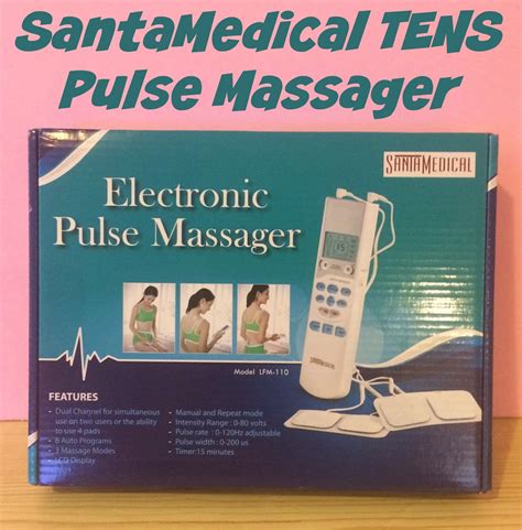 Santamedical Tens Pulse Massager First Time Mom And Losing It