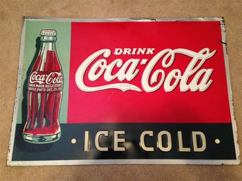 1930s Coke Tin Sign Collectors Weekly