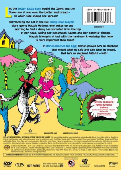 The Best Of Dr Seuss By Dr Seuss Full Dvd Barnes And Noble