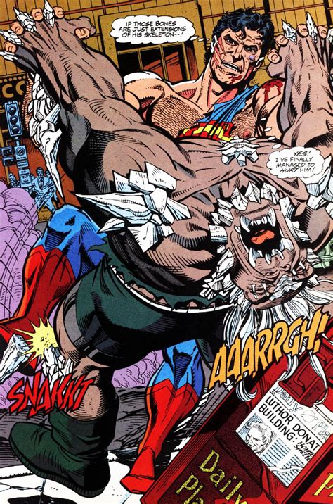 Superman Vs Doomsday Hombre De Acero Dc Comics Cómics