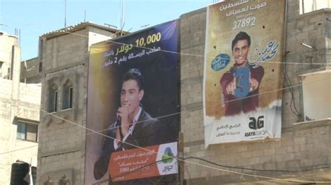 Palestinians Back Mohammed Assaf To Win Arab Idol Final Bbc News