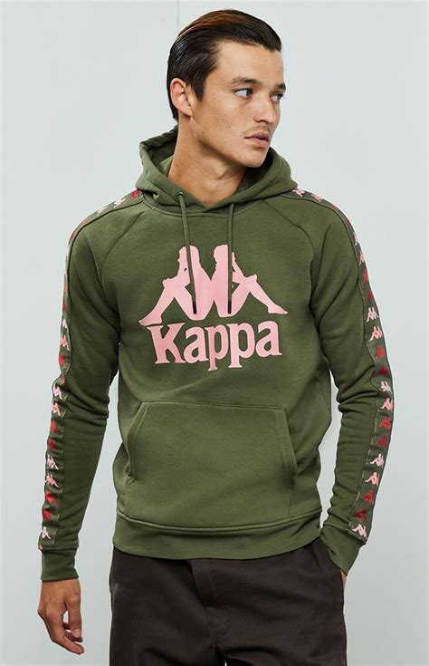 Kappa 222 Banda Dinto Rnbw Pullover Hoodie At Pullover