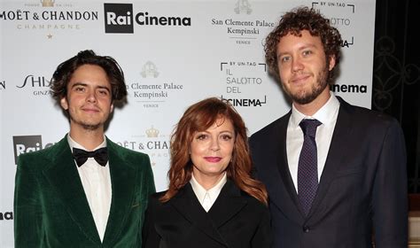 Susan Sarandon’s Sons Miles & Jack Henry Join Her in Venice | 2017