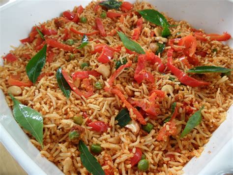 Ashas Kitchen Delights Red Capsicum Rice