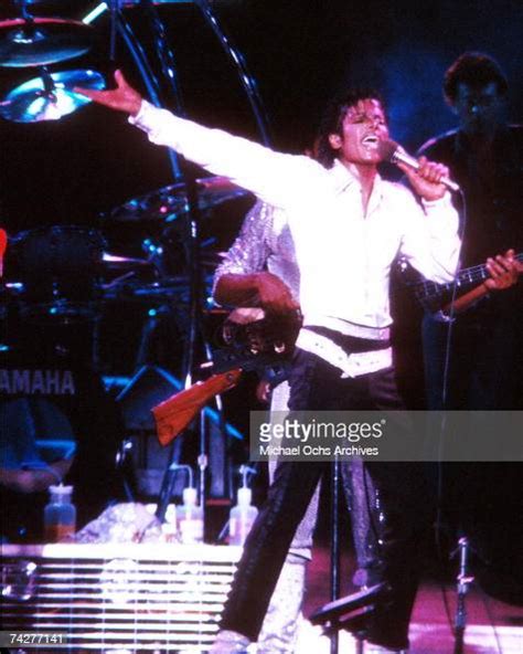 Pop Singer Michael Jackson Of The Randb Quintet Jackson 5 Performs