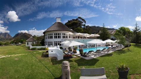 The Relaxing Mont Rochelle Hotel And Vineyard In South Africa