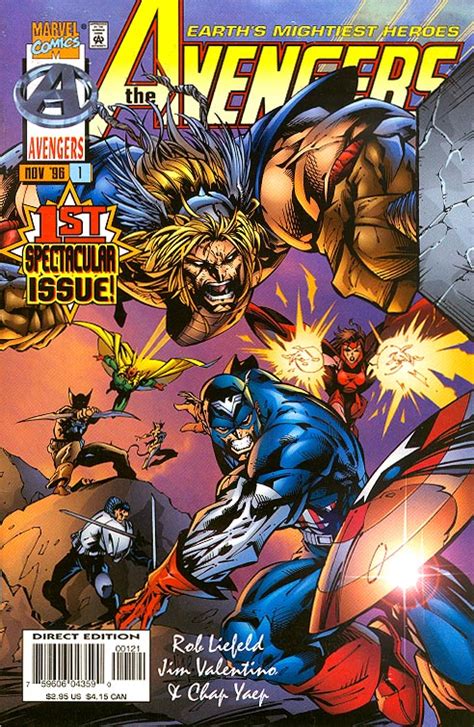 Avengers 1 Variant Cover Rob Liefeld Comic Kingdom Creative