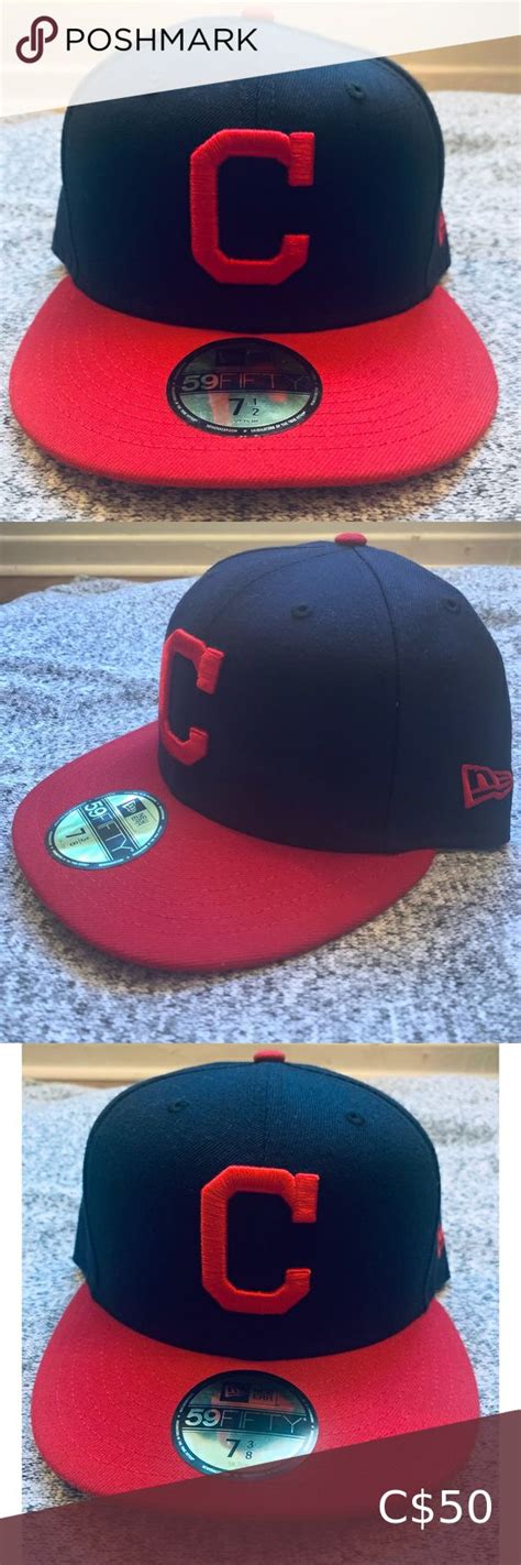 Cleveland Guardians Indians New Era Authentic 59fifty Fitted Hat Size