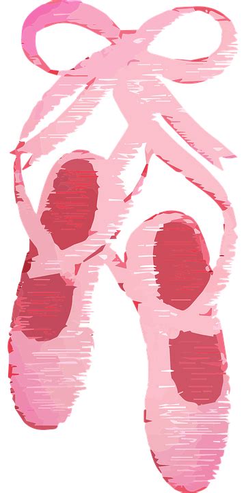 Sapatilhas Bailarina Rosa Gráfico Vetorial Grátis No Pixabay