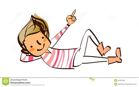 Close Up Of Boy Stock Vector Illustration Of Isolated 34487366