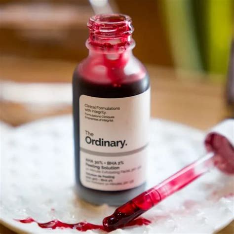 The Ordinary Peeling Solution Before And After A Comprehensive Review Must Read This Before