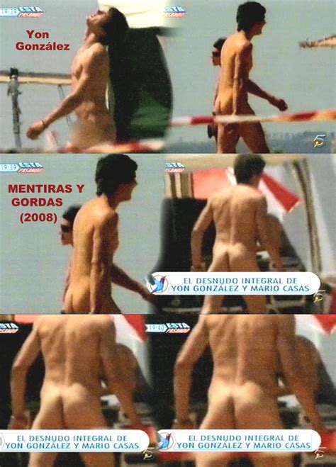 Hombres Desnudos Yon González desnudo