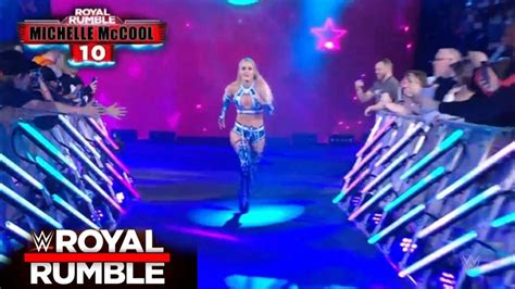 Michelle Mccool Returns To Wwe Royal Rumble 2022 Youtube