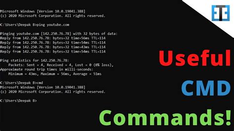 Useful Cmd Commands To Use Your Computer Efficiently Command Prompt