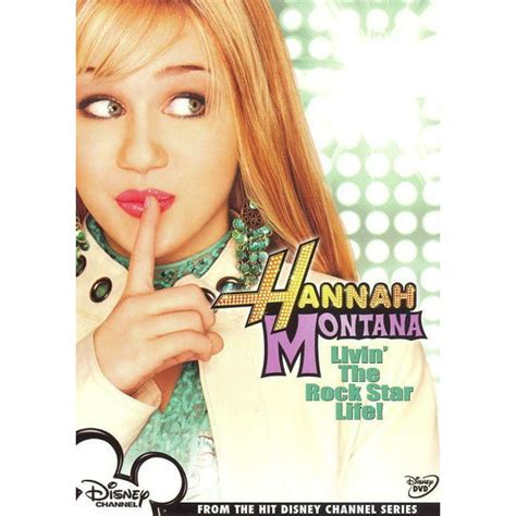 Hannah Montana Living The Rock Star Life Dvd 2006 New