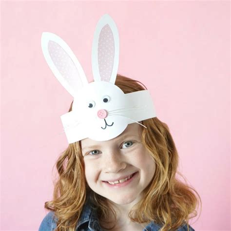 Easy Easter Bunny Headband Craft Fun365