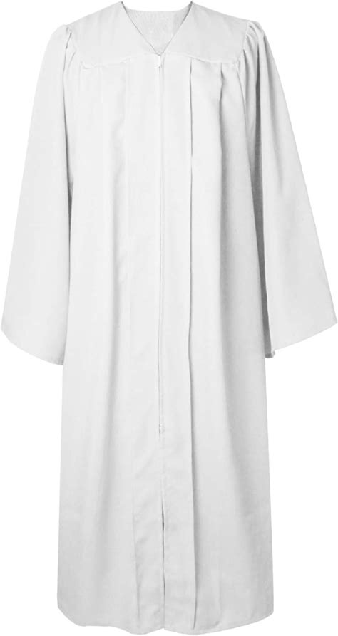 Graduatepro Matte Choir Robe Baptism Gown For Adults Confirmation