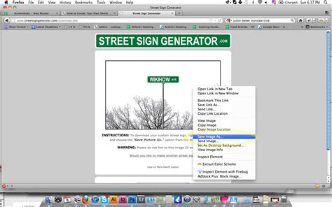 How To Create Your Own Street Sign At Streetsigngeneratorcom