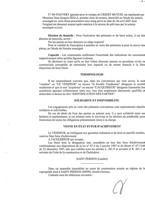 acte de vente fichier pdf