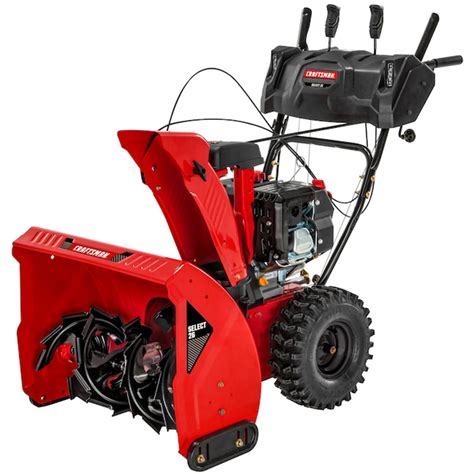 Craftsman Select 26 In Two Stage Self Propelled Gas Snow Blower In The