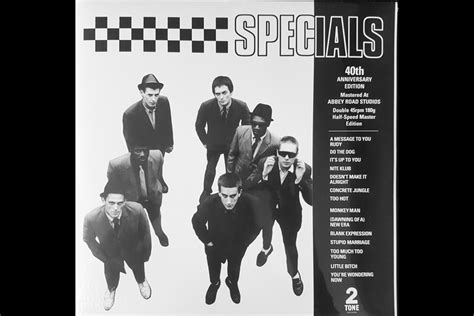 The Specials Specials 2lp Vinyl 40th Anniversary Edition Rockstuff