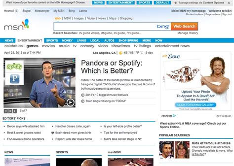 A subscription to make the most of your time. Renegade Reporting: MSN DV Guide: Week in Review (Pandora ...