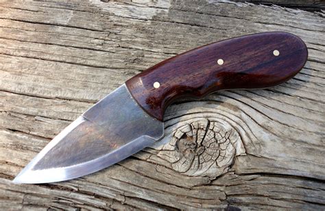 Knife Made From A 10 Circular Saw Blade Walnut Handle Knife Making