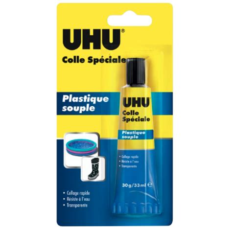 Colle spécifique pour PVC souple Uhu | Bricozor