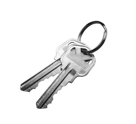 Transparent Png Pair Of New Silver House Keys 16475649 Png