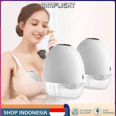Jual Mmflight Pompa Asi Elektrik Handsfree Breast Pump Electric Wearable Portable Pumping