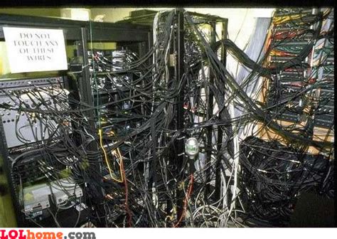 Do Not Touch Any Of These Wires Funny Pic