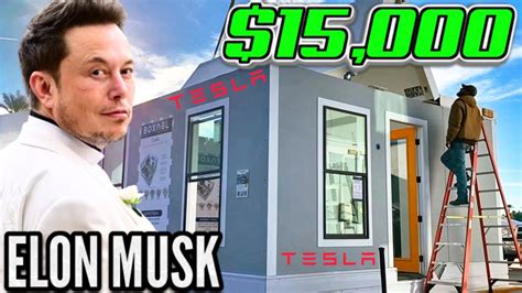 New Insane 15000 Tesla House Made By Elon Musk Youtube