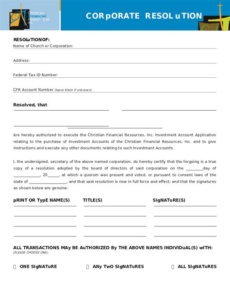 37 Printable Corporate Resolution S Doc Template Pdffiller