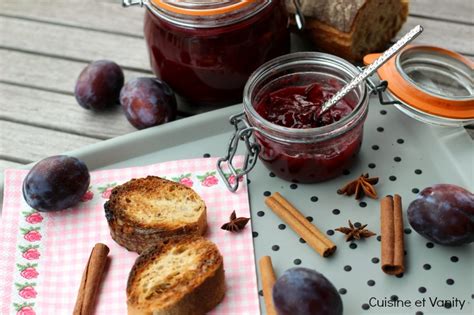 Confiture de quetsches à la badiane