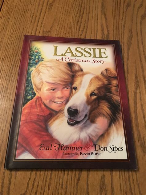 Lassie A Christmas Story Hardback With Dust Jacket The Village Of