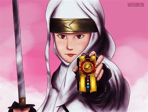 ArtStation Ninja White Tsuruhime Kakuranger Nopanut Phetkaew Power