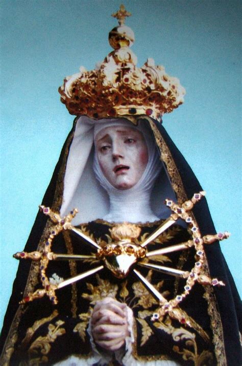 Our Lady Of Seven Sorrows Religious Images Religious Art Spiritus