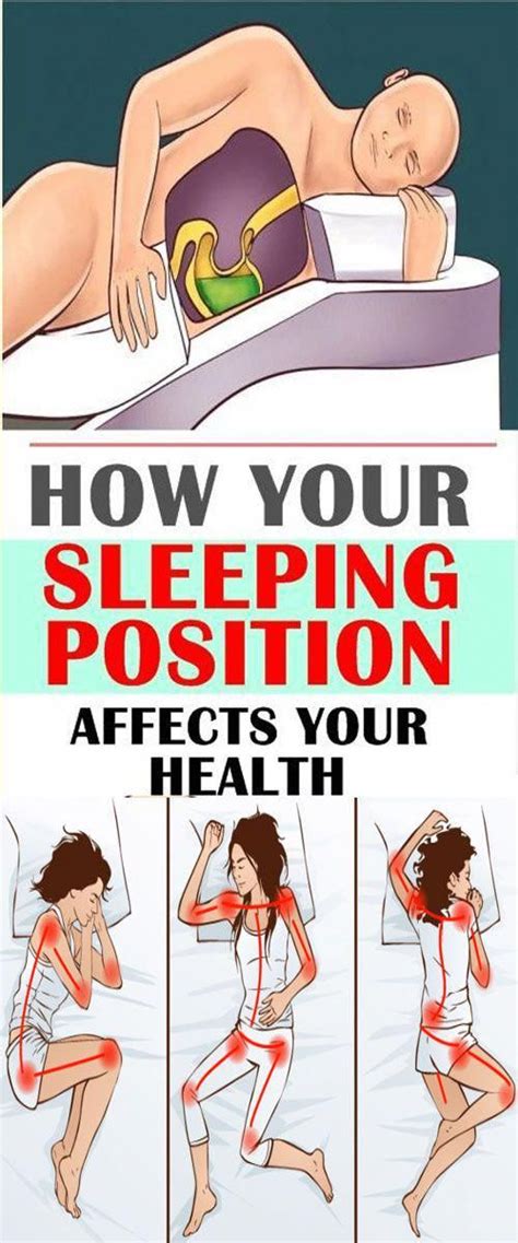 How Your Sleeping Position Affects Your Health In With Images